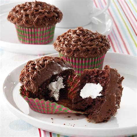 creamycupcake of|cream filled chocolate cupcakes recipe.